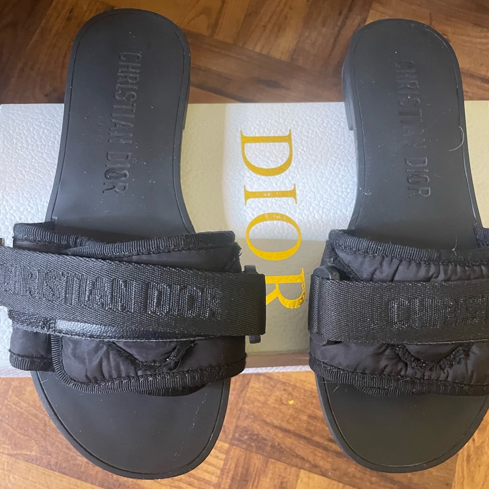 Christian Dior Slides.